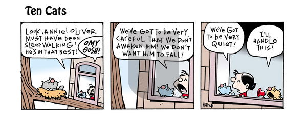 Ten Cats - Saturday July 2, 2022 Comic Strip