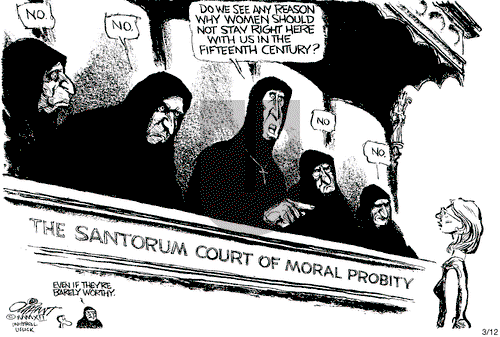 Pat Oliphant on Monday March 12, 2012 Comic Strip