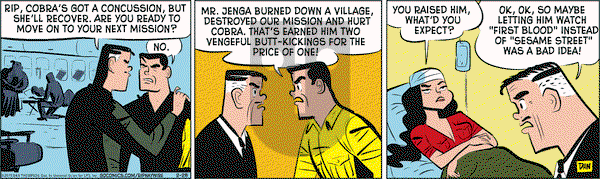 Rip Haywire on Saturday February 28, 2015 Comic Strip