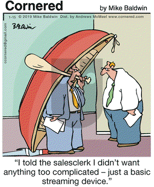 Cornered on Tuesday January 15, 2019 Comic Strip