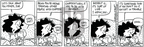 Baby Blues on Monday April 22, 1996 Comic Strip