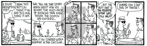 Monty on Thursday July 5, 2007 Comic Strip