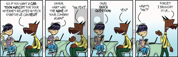 Ink Pen on Thursday January 19, 2012 Comic Strip