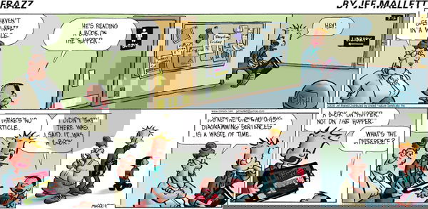 Frazz on Sunday March 12, 2006 Comic Strip