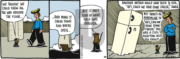 Overboard on Wednesday May 4, 2011 Comic Strip