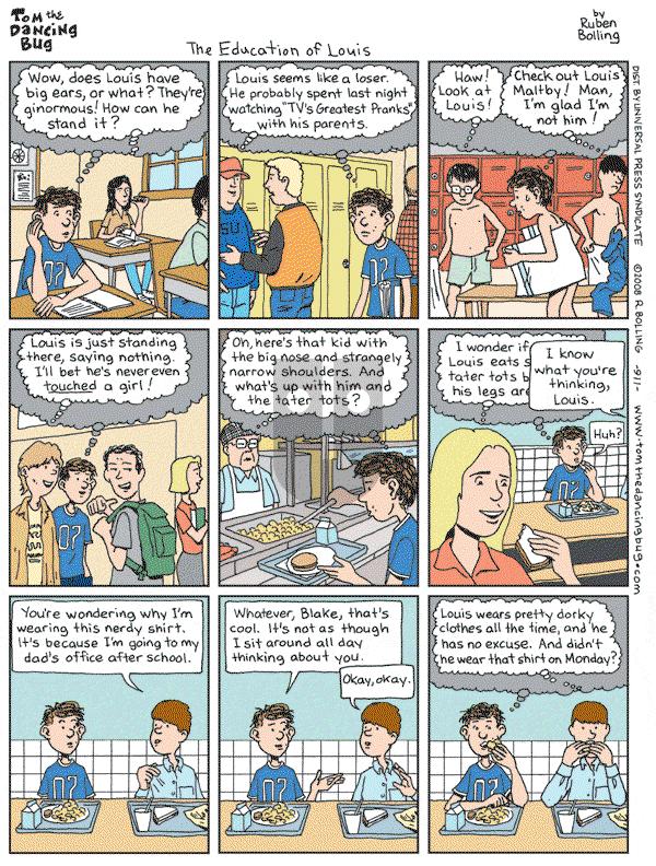 Tom the Dancing Bug on Saturday August 2, 2008 Comic Strip