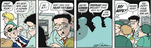 Doonesbury on Tuesday January 23, 2001 Comic Strip