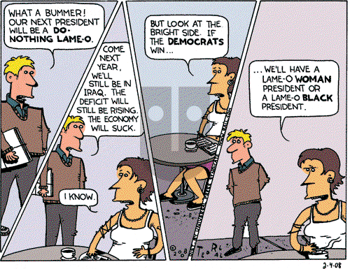 Ted Rall on Thursday February 21, 2008 Comic Strip