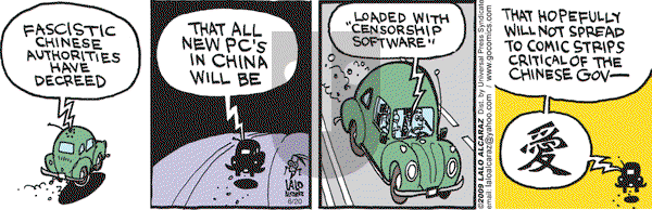 La Cucaracha on Saturday June 20, 2009 Comic Strip