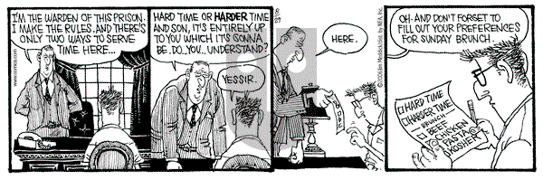Monty on Tuesday August 29, 2006 Comic Strip