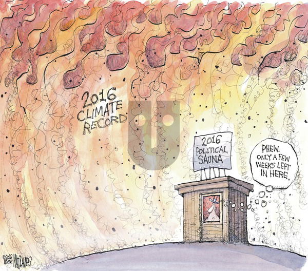 Matt Davies on Sunday September 18, 2016 Comic Strip