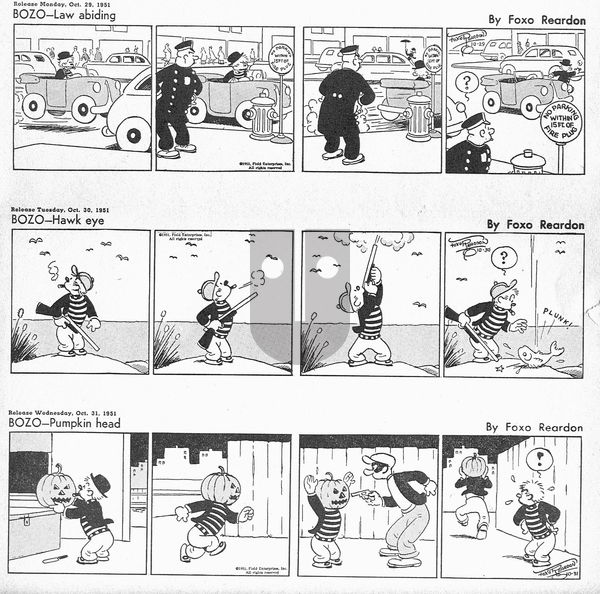 Bozo on Tuesday December 24, 2024 Comic Strip