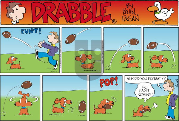 Drabble on Sunday November 5, 2017 Comic Strip