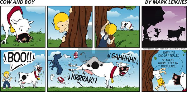 Cow and Boy Classics - Sunday October 1, 2006 Comic Strip