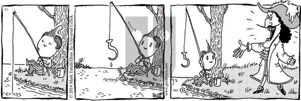Lio on Tuesday April 1, 2014 Comic Strip