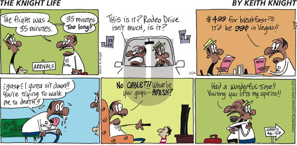 The Knight Life on Sunday February 24, 2013 Comic Strip