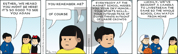 Nancy on Wednesday July 17, 2019 Comic Strip