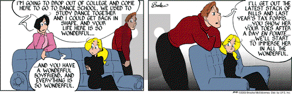 9 Chickweed Lane on Wednesday October 14, 2009 Comic Strip