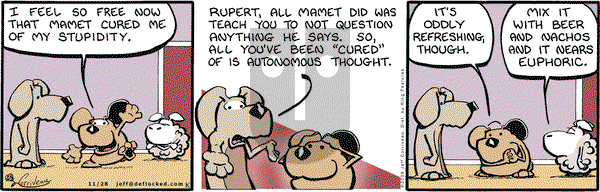 DeFlocked on Saturday November 28, 2009 Comic Strip