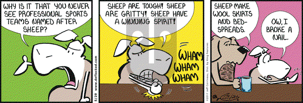 DeFlocked on Monday May 29, 2017 Comic Strip