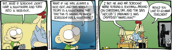 The Buckets on Wednesday December 23, 2015 Comic Strip