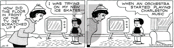 Nancy on Monday January 18, 1971 Comic Strip