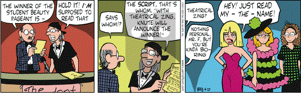 Luann on Wednesday April 27, 2011 Comic Strip