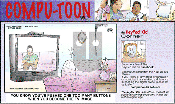 Compu-toon on Friday April 8, 2011 Comic Strip