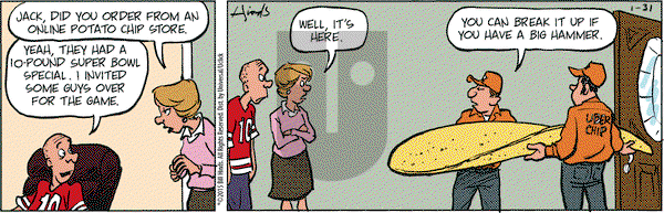 Tank McNamara - Saturday January 31, 2015 Comic Strip