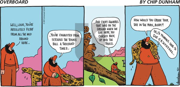 Overboard on Sunday March 27, 2011 Comic Strip