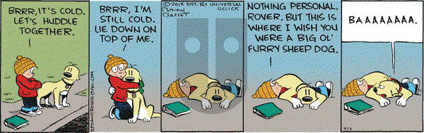 Red and Rover on Thursday February 5, 2015 Comic Strip