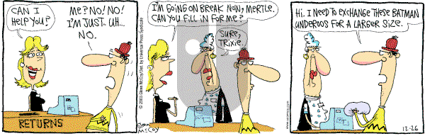 The Duplex - Friday December 26, 2003 Comic Strip