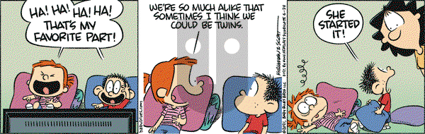 Baby Blues on Thursday June 24, 2021 Comic Strip