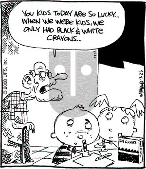 Reality Check on Friday July 25, 2008 Comic Strip