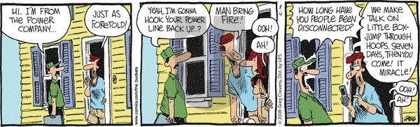 The Buckets on Tuesday August 4, 2009 Comic Strip