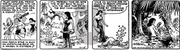 Alley Oop on Sunday December 15, 1946 Comic Strip