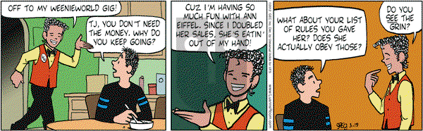 Luann on Monday March 19, 2012 Comic Strip