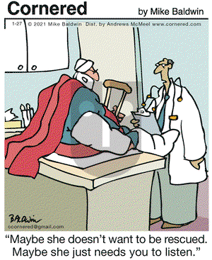 Cornered on Wednesday January 27, 2021 Comic Strip