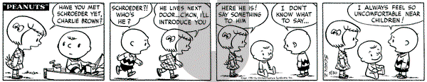 Peanuts on Wednesday May 30, 1951 Comic Strip