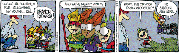 The Buckets - Thursday October 31, 2024 Comic Strip