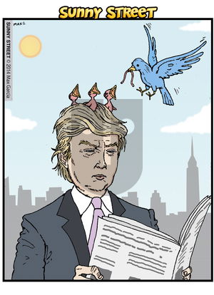 Sunny Street on Tuesday April 8, 2014 Comic Strip