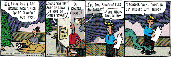 Overboard on Tuesday December 20, 2016 Comic Strip