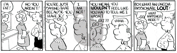 Drabble on Tuesday November 6, 2007 Comic Strip