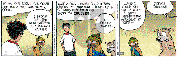 Get Fuzzy on Thursday October 27, 2005 Comic Strip
