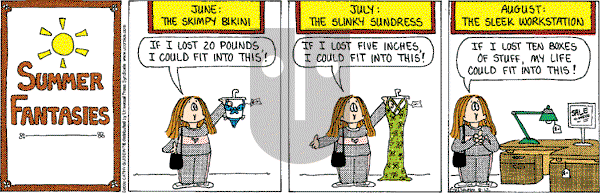 Cathy Classics - Monday August 12, 2002 Comic Strip