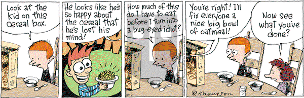 Cul de Sac on Tuesday March 12, 2013 Comic Strip