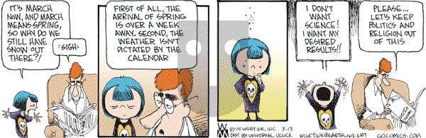 Non Sequitur on Thursday March 13, 2014 Comic Strip