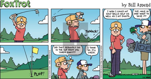 FoxTrot on Sunday May 15, 2016 Comic Strip