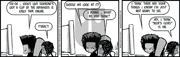 The Boondocks on Thursday October 22, 2009 Comic Strip