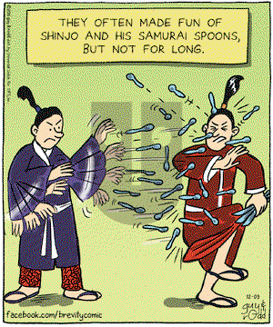 Brevity on Saturday December 3, 2011 Comic Strip